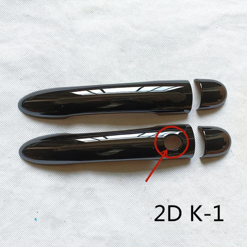 For Renault Clio 3 MK3 iii 2006 2012 2013 RS Accessories Door Handle Cover Trim Plastic Gloss Black