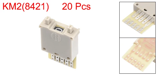 Uxcell 10/20Pcs DIP Switch BCD Code Thumb wheel Switch KM2 0-9 Digital Black/Cream Color/White 30x18x8/40x24x10 mm