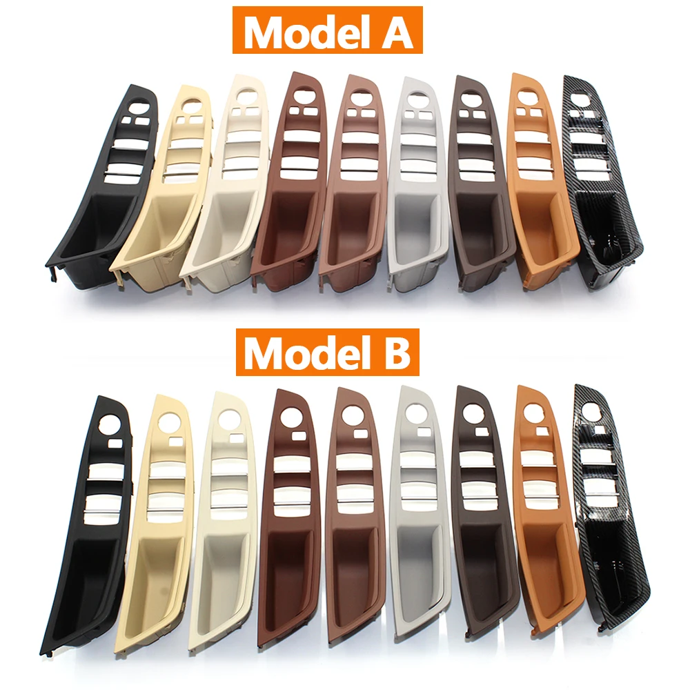 Car Interior Front Left Driver Door Handle Armrest Panel Replacement For BMW 5 Series F10 F11 520i 523i 525i 51417225867