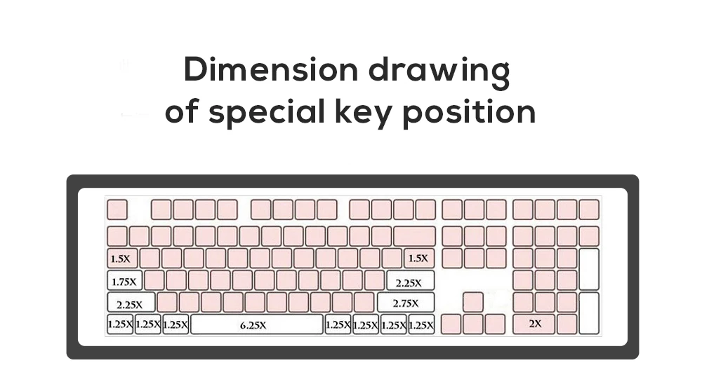 AZERTY French Spanish Transparent Keycaps 132keys Russian Korean for Mechanical Keyboard MX Switche DIY Support Led Lighting