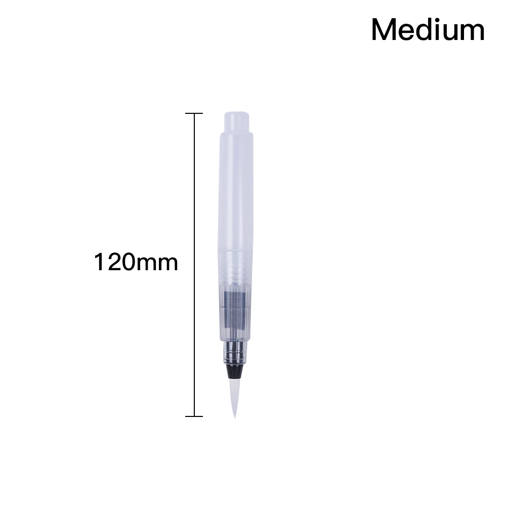 Soft Nylon Hair Self-Moisturizing Water Ink Storage Brush Pen Set for Calligraphy Watercolor Painting Drawing Art Supplies