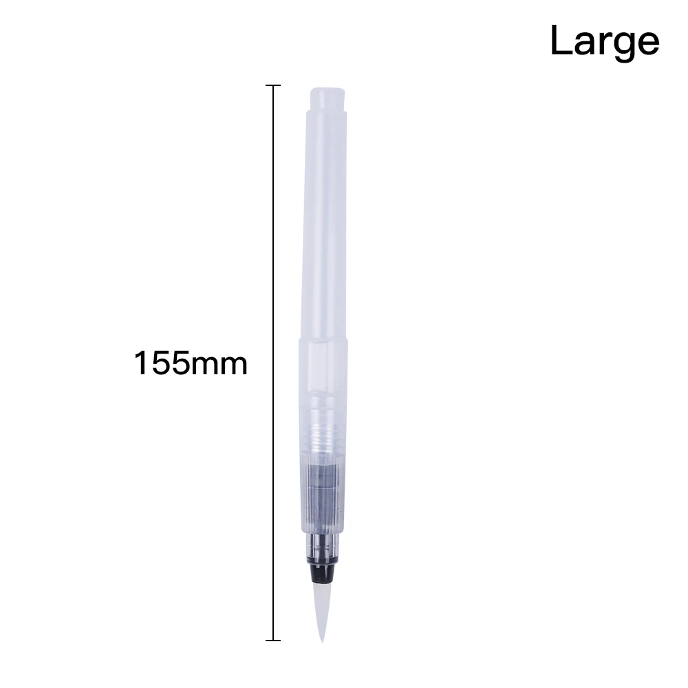Soft Nylon Hair Self-Moisturizing Water Ink Storage Brush Pen Set for Calligraphy Watercolor Painting Drawing Art Supplies