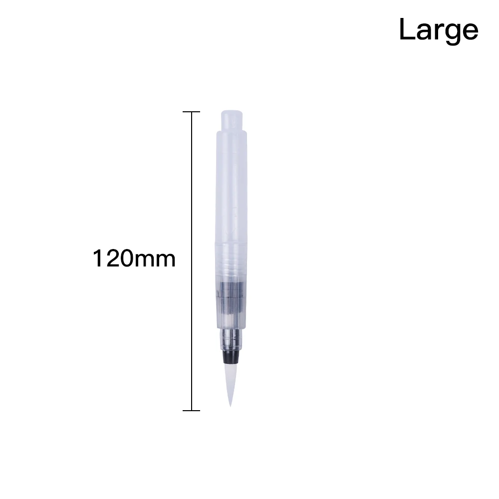 Soft Nylon Hair Self-Moisturizing Water Ink Storage Brush Pen Set for Calligraphy Watercolor Painting Drawing Art Supplies