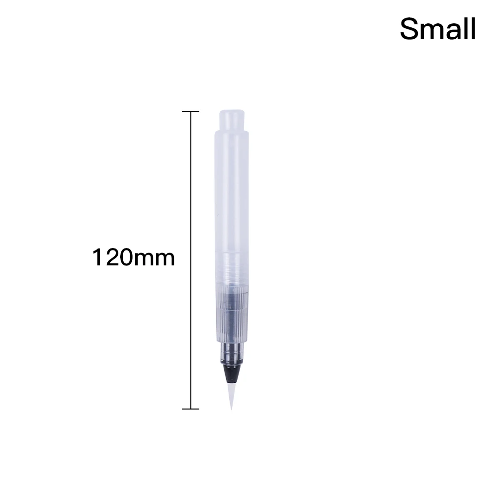 Soft Nylon Hair Self-Moisturizing Water Ink Storage Brush Pen Set for Calligraphy Watercolor Painting Drawing Art Supplies