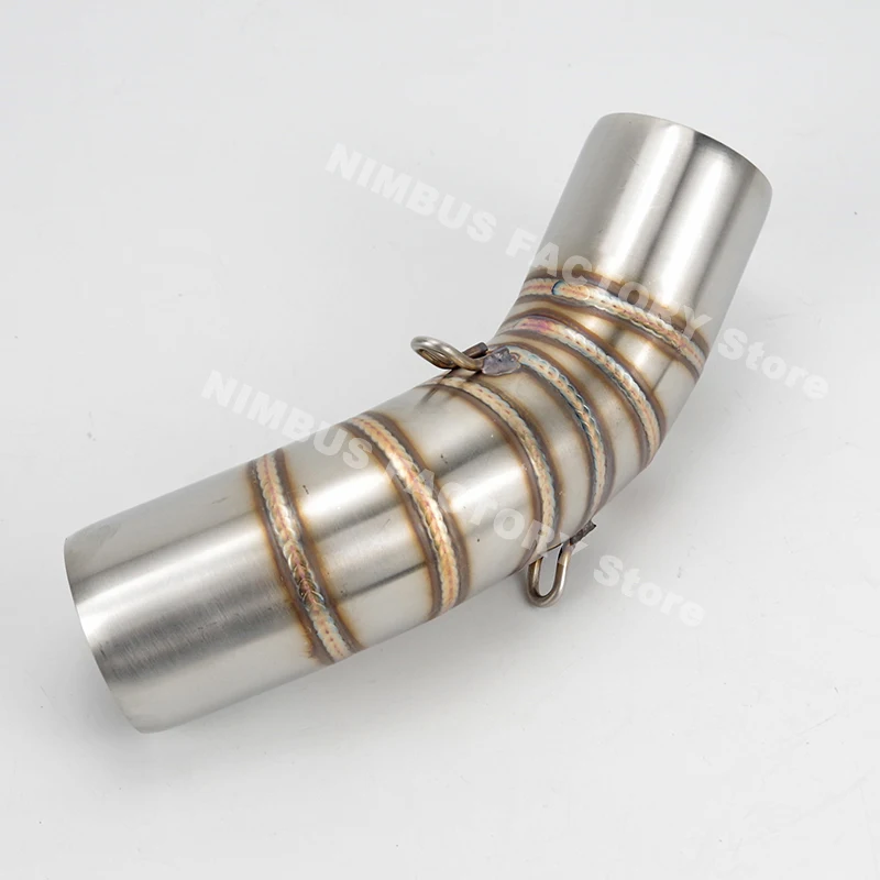 Z900 2017-2023 Slip-on Motorcycle Exhuast Middle Link Pipe Escape Muffler Adapter 51mm Connector for Kawasaki Z900 a2 2020-2022