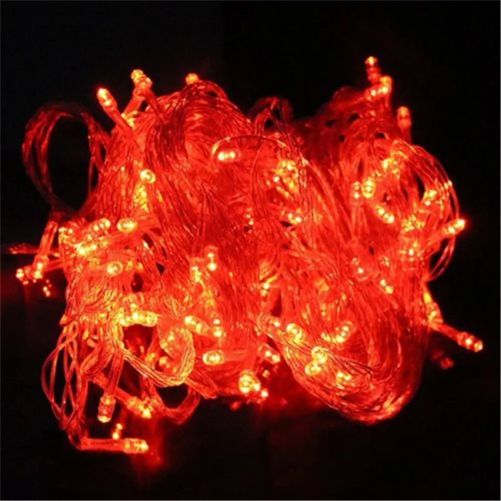 Led String Fairy Lights Christmas 10M 100LED 9Color 8 Modes AC220V/110V Holiday Lighting For Wedding Party Garland Decoration