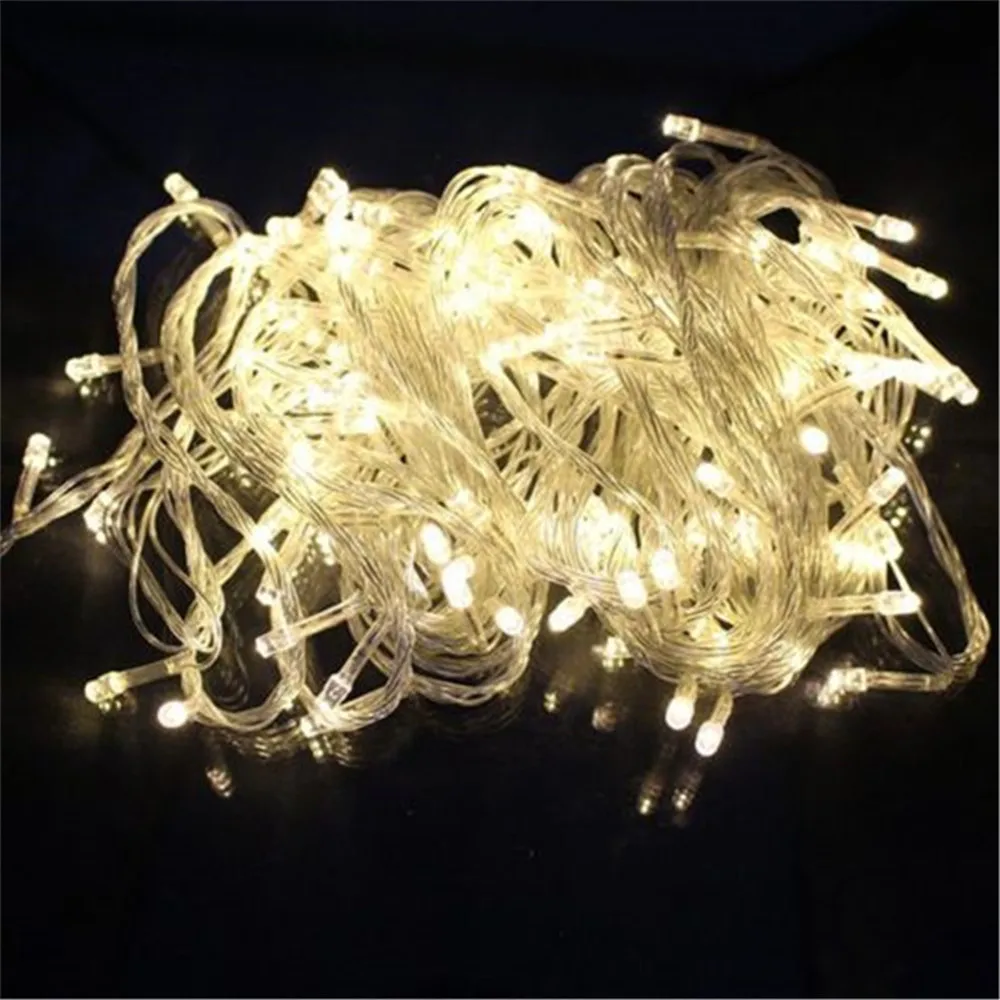 Led String Fairy Lights Christmas 10M 100LED 9Color 8 Modes AC220V/110V Holiday Lighting For Wedding Party Garland Decoration