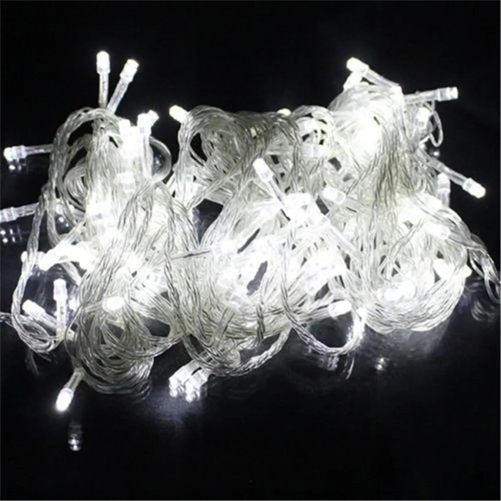 Led String Fairy Lights Christmas 10M 100LED 9Color 8 Modes AC220V/110V Holiday Lighting For Wedding Party Garland Decoration