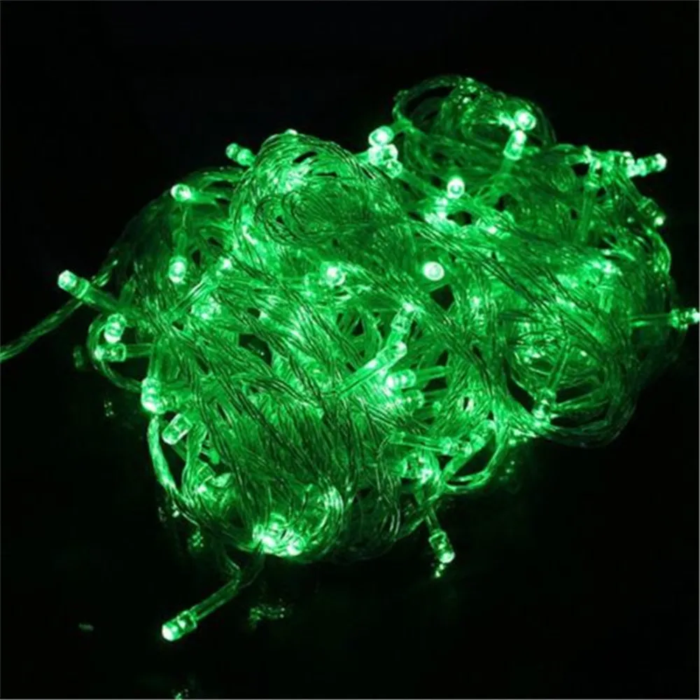 Led String Fairy Lights Christmas 10M 100LED 9Color 8 Modes AC220V/110V Holiday Lighting For Wedding Party Garland Decoration