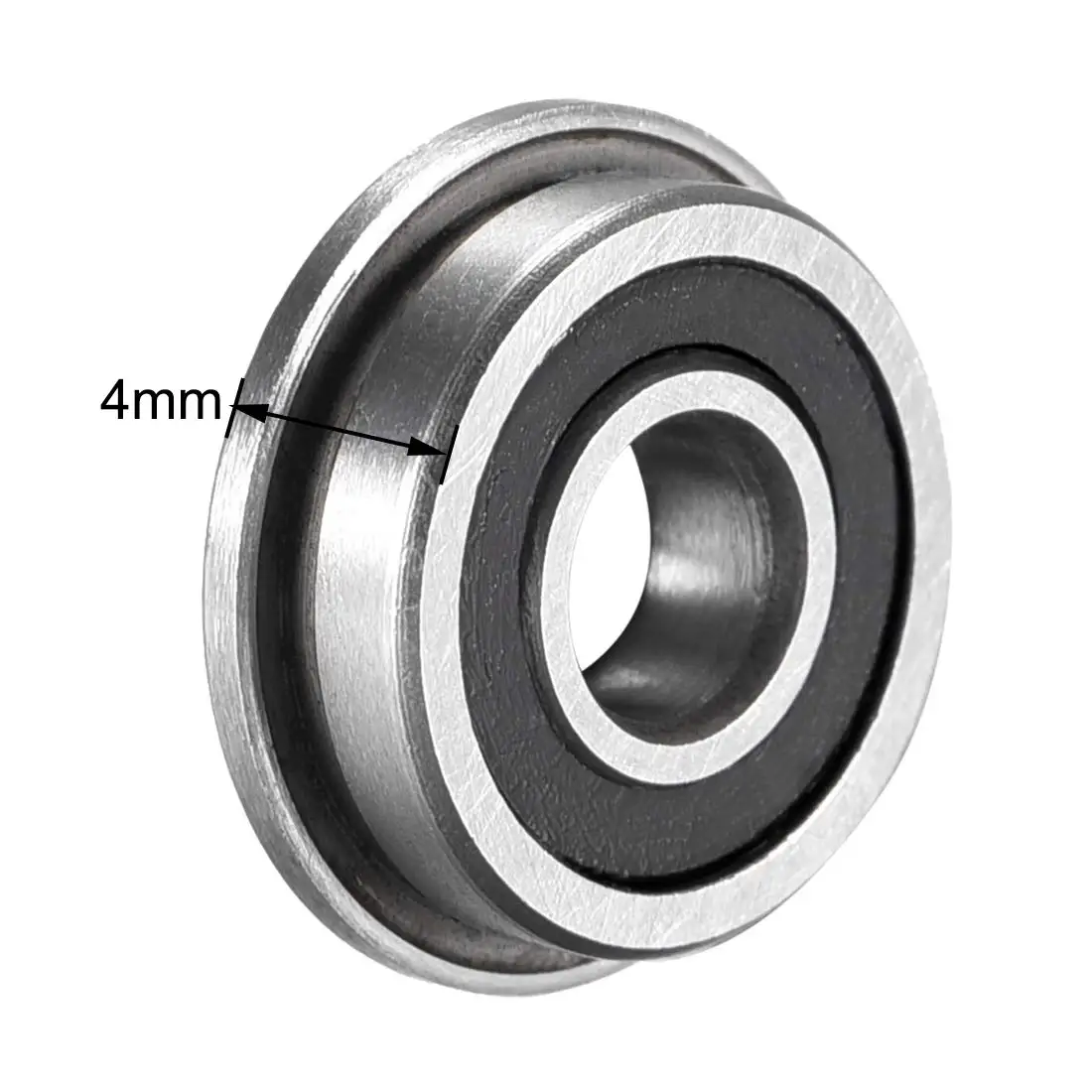 10Pcs F623 F686 F688 F689 F695 F696 F698 -2RS Bearing 5x13x4mm Flanged Miniature Deep Groove Ball Bearings for VORON 3D Printer