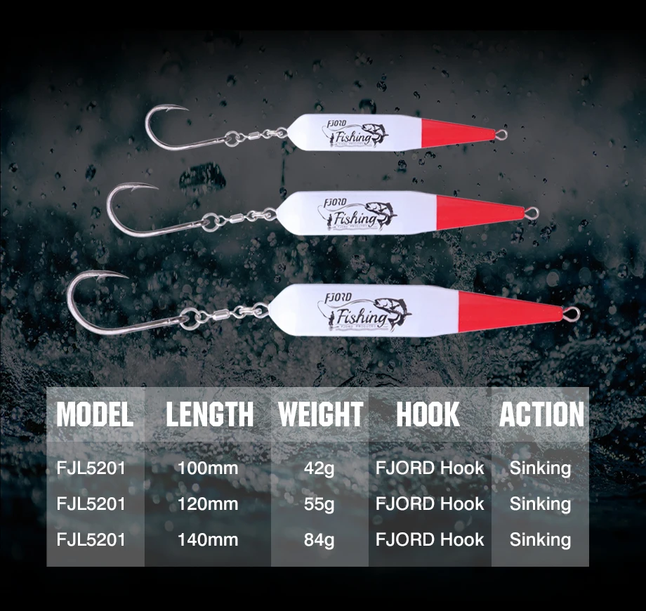 FJORD Pencil Bait 42g 55g 84g Needle Nose Surface Plug Trolling Fishing Hard Night Glow Saltwater Swimbait Sea Tuna Lures Items