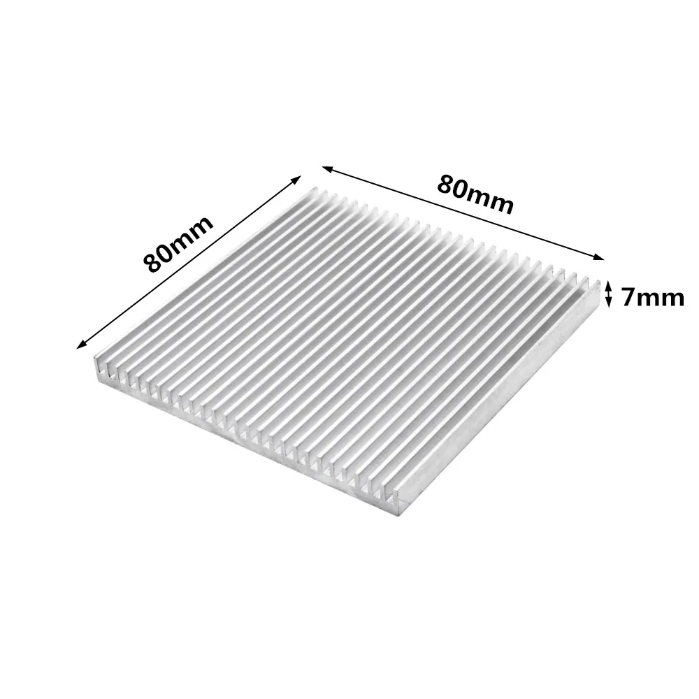 Extruded Aluminum Heatsink Radiator Heat Sink Cooler for Electronic LED Chip Cooling Heat Dissipation