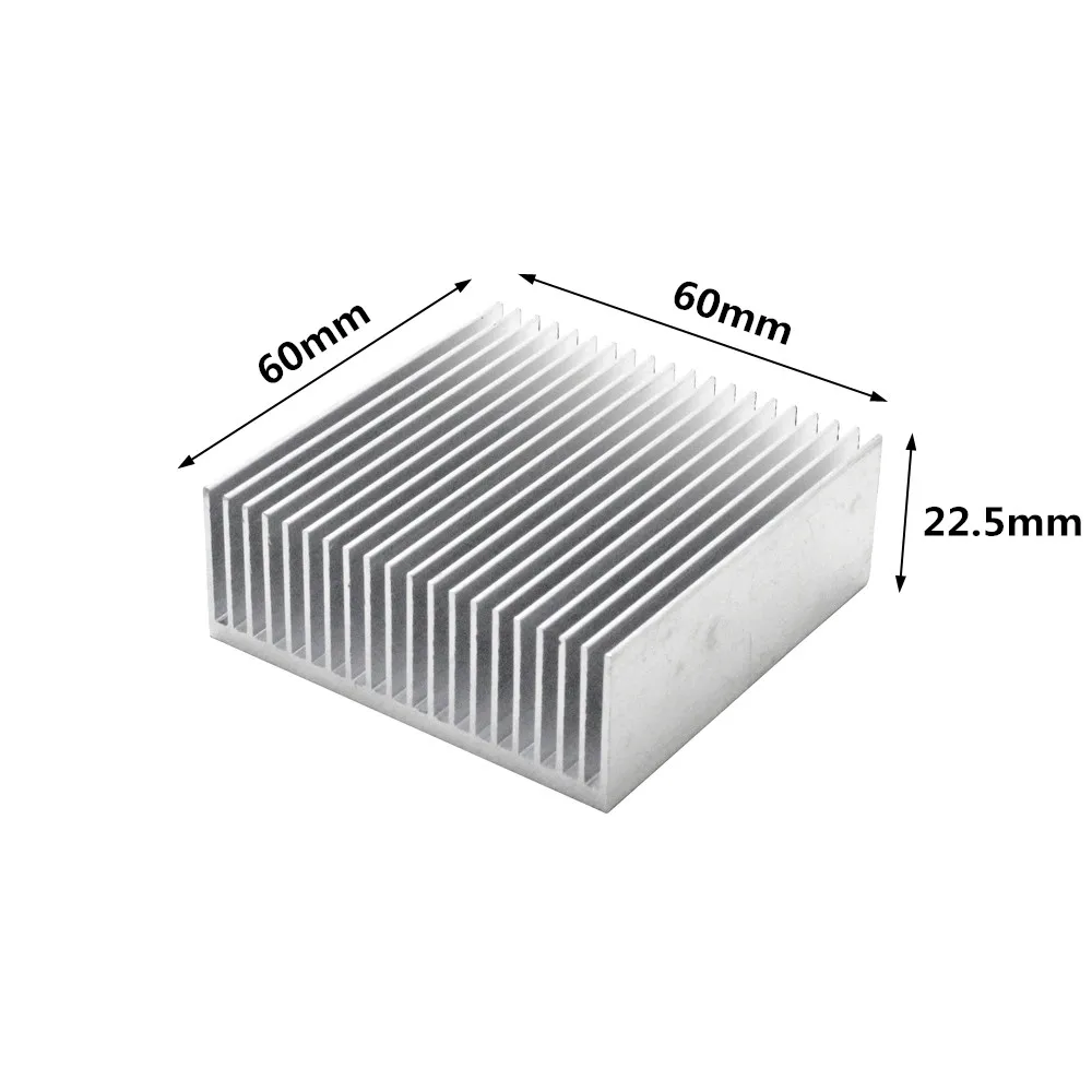 Extruded Aluminum Heatsink Radiator Heat Sink Cooler for Electronic LED Chip Cooling Heat Dissipation