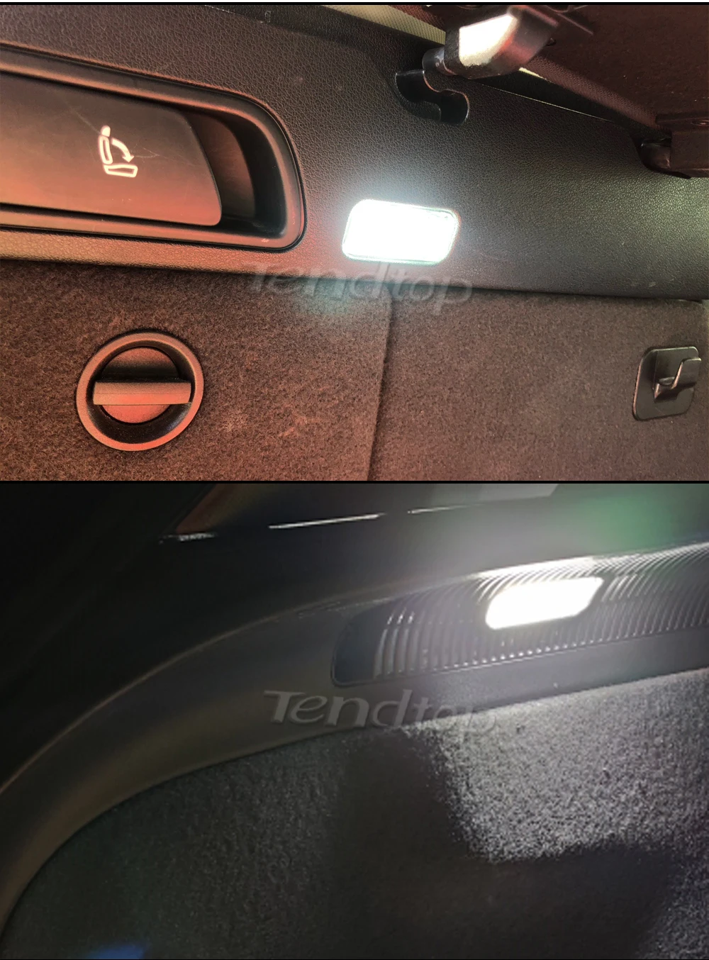 LED Footwell Under Courtesy Light Luggage Trunk Glove Box Lamp White/Red/Blue Trunk Boot Light For Audi A1 A2 A3 A4 A5 A6 A7 A8