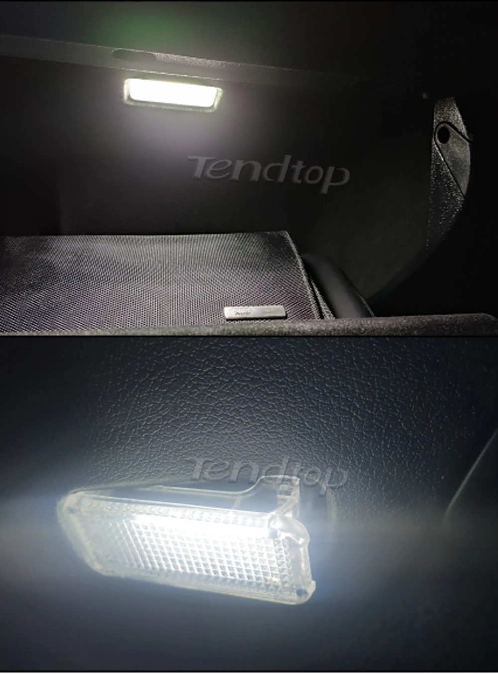 LED Footwell Under Courtesy Light Luggage Trunk Glove Box Lamp White/Red/Blue Trunk Boot Light For Audi A1 A2 A3 A4 A5 A6 A7 A8