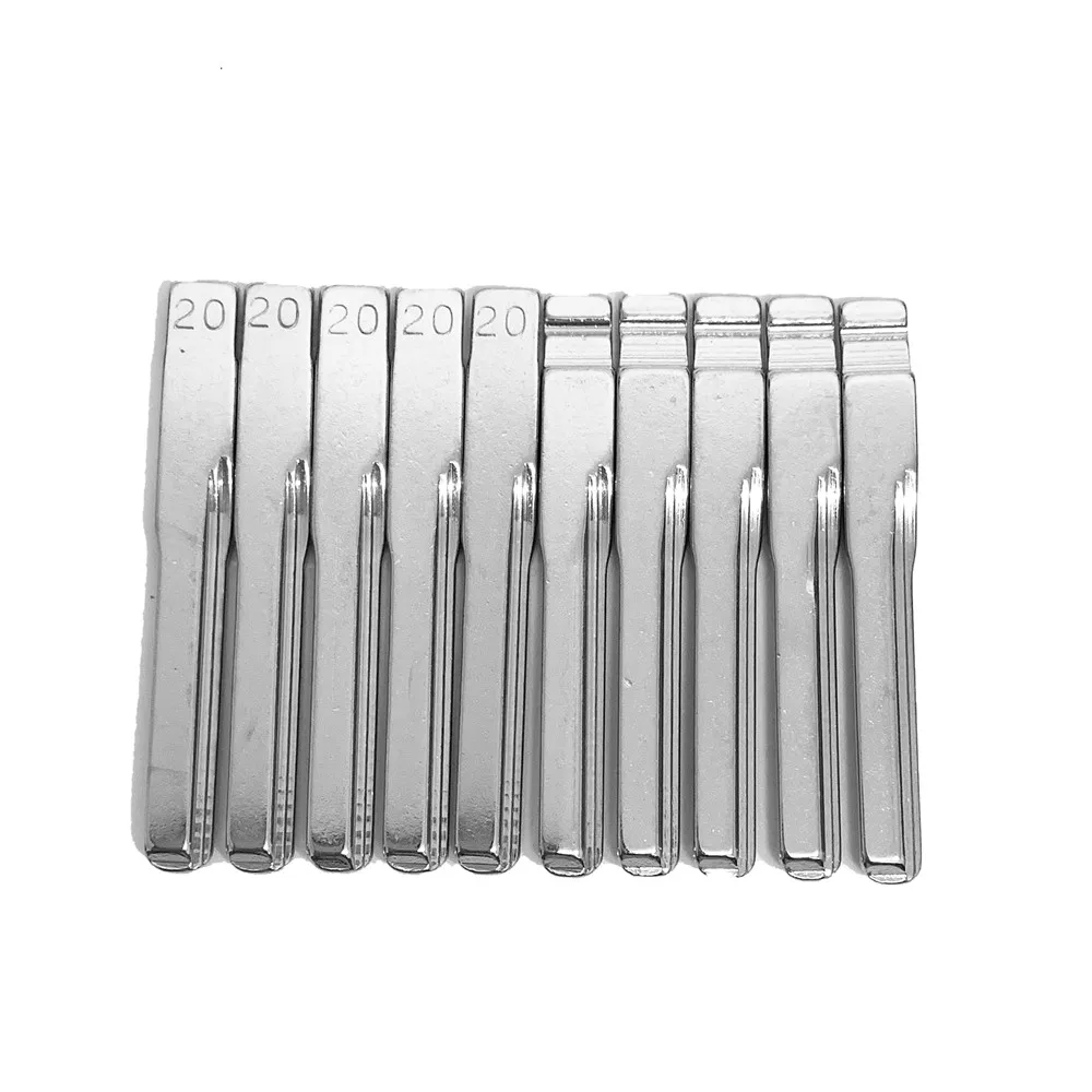 10pcs Car Key Blade HU64 Universal KD Key Blank 20# for Benz CLA W204 W203 W211W207 W164 W211 for KD KEYDIY VVDI Xhorse Remote