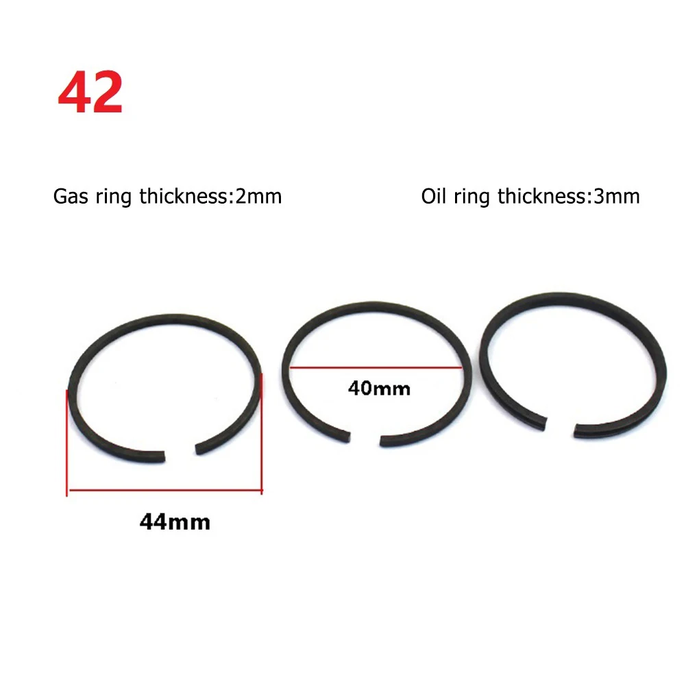 42/47/48/51/65mm Air Compressor Piston Piston Rings Parts Air Pump Accessories For Air Compressor Pneumatic Parts Replacement