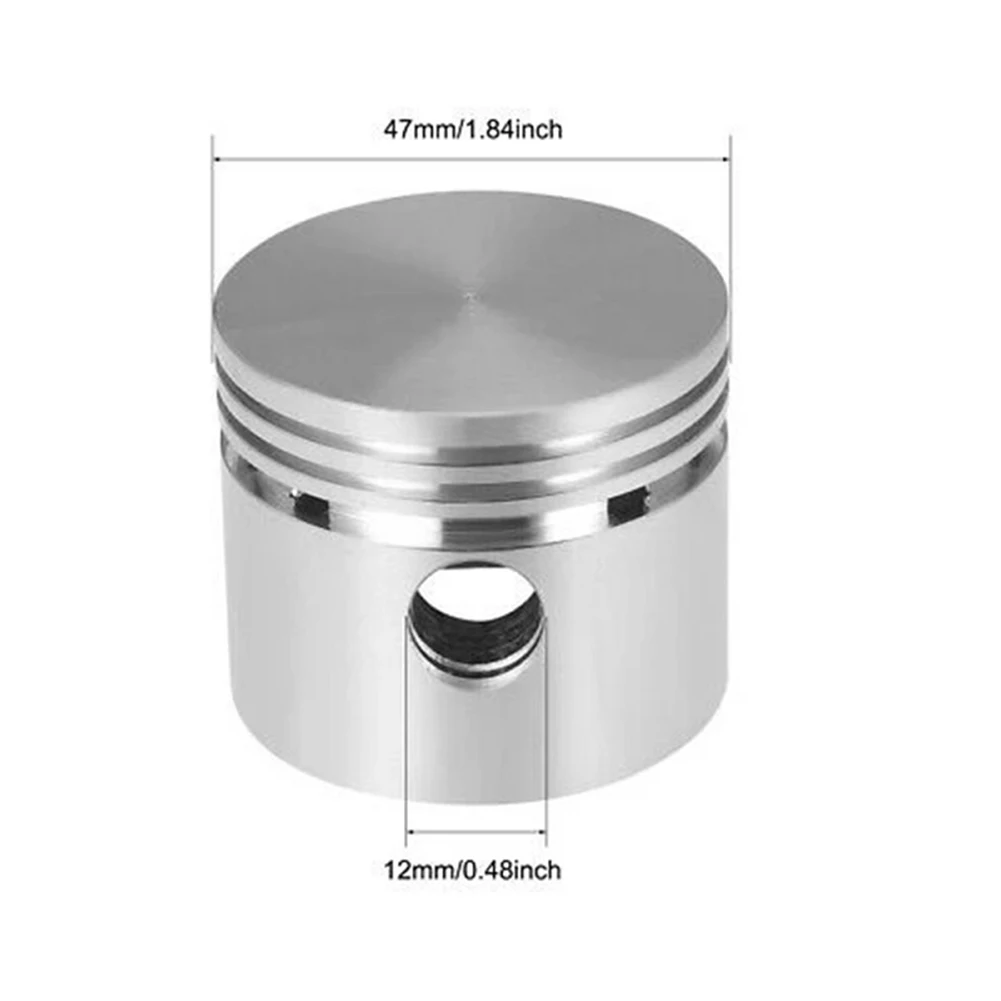 42/47/48/51/65mm Air Compressor Piston Piston Rings Parts Air Pump Accessories For Air Compressor Pneumatic Parts Replacement