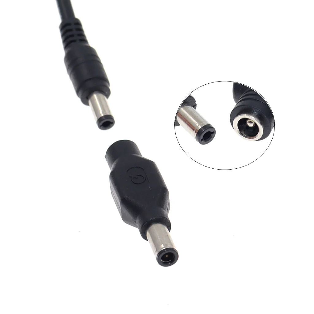 5.5x2.5mm to 6.0x3.7mm with Pin DC Power Supply Adapter Connector Laptop Charging Plug Converter for Asus TUF Gaming Notebook