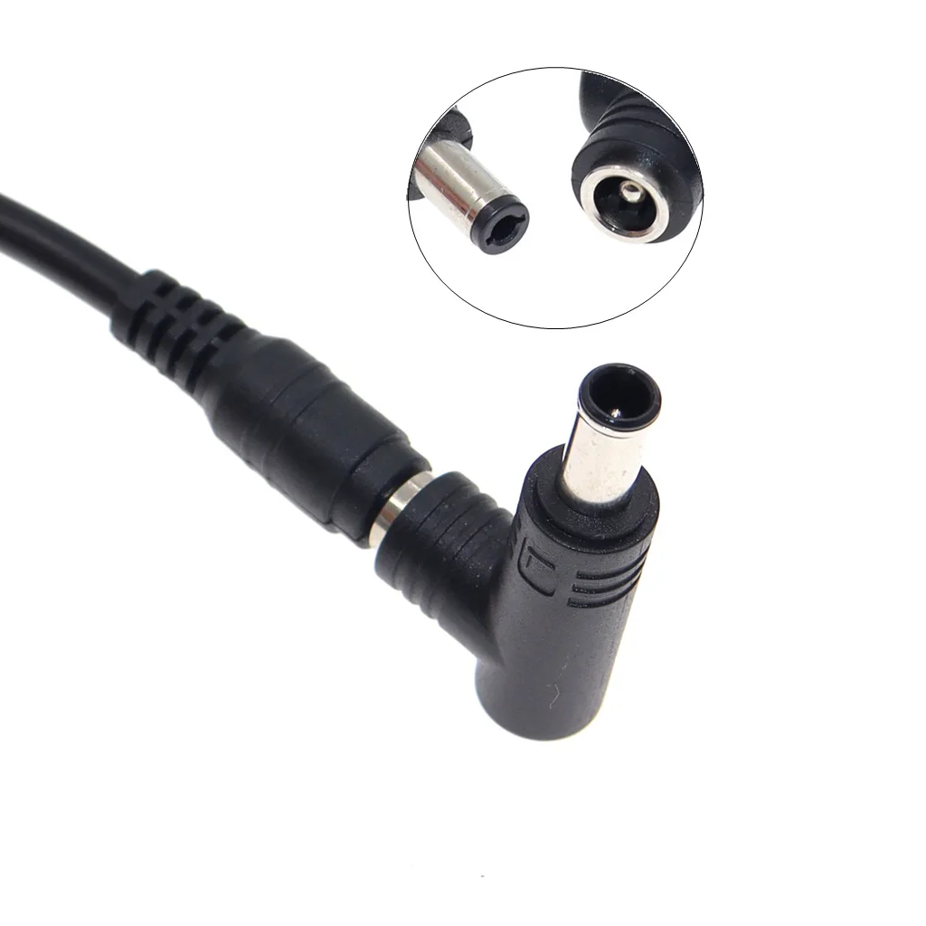 5.5x2.5mm to 6.0x3.7mm with Pin DC Power Supply Adapter Connector Laptop Charging Plug Converter for Asus TUF Gaming Notebook