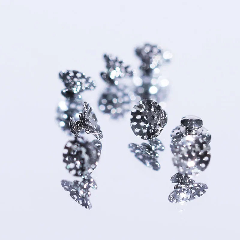 Dental Hollow-out Lingual Button with holes Perforated Orthodontic Accessory Dentistry Materials 50pcs/bag