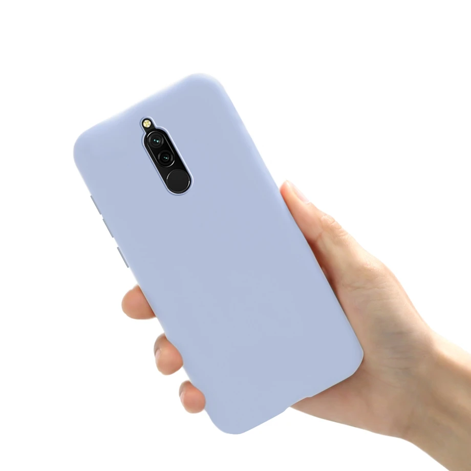 For Xiaomi Redmi 8 Case Soft TPU Candy Color Matte Cover Silicone Case For Redmi 8 8A Dual 8A Pro Back Shell Cover Coque Bumper