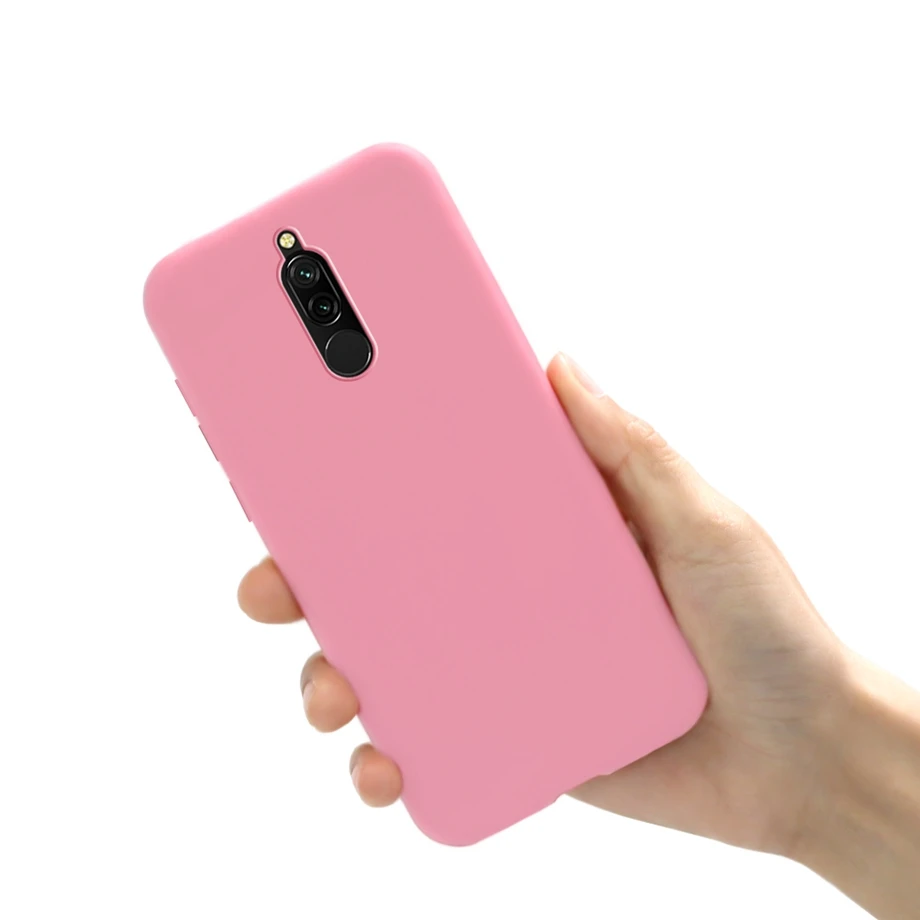 For Xiaomi Redmi 8 Case Soft TPU Candy Color Matte Cover Silicone Case For Redmi 8 8A Dual 8A Pro Back Shell Cover Coque Bumper
