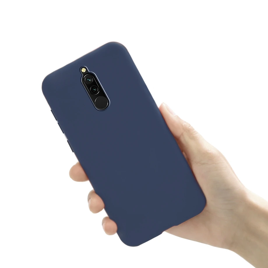 For Xiaomi Redmi 8 Case Soft TPU Candy Color Matte Cover Silicone Case For Redmi 8 8A Dual 8A Pro Back Shell Cover Coque Bumper