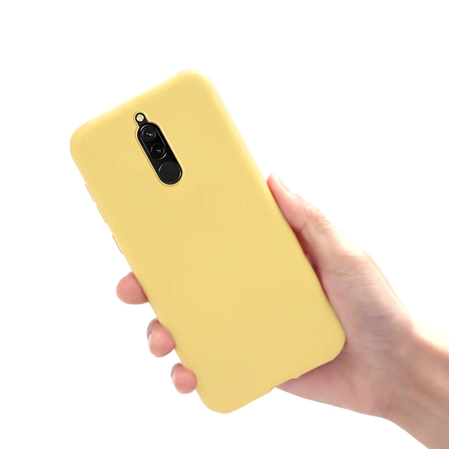 For Xiaomi Redmi 8 Case Soft TPU Candy Color Matte Cover Silicone Case For Redmi 8 8A Dual 8A Pro Back Shell Cover Coque Bumper