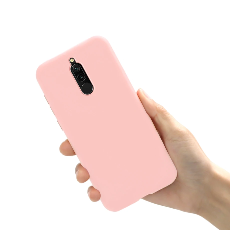 For Xiaomi Redmi 8 Case Soft TPU Candy Color Matte Cover Silicone Case For Redmi 8 8A Dual 8A Pro Back Shell Cover Coque Bumper