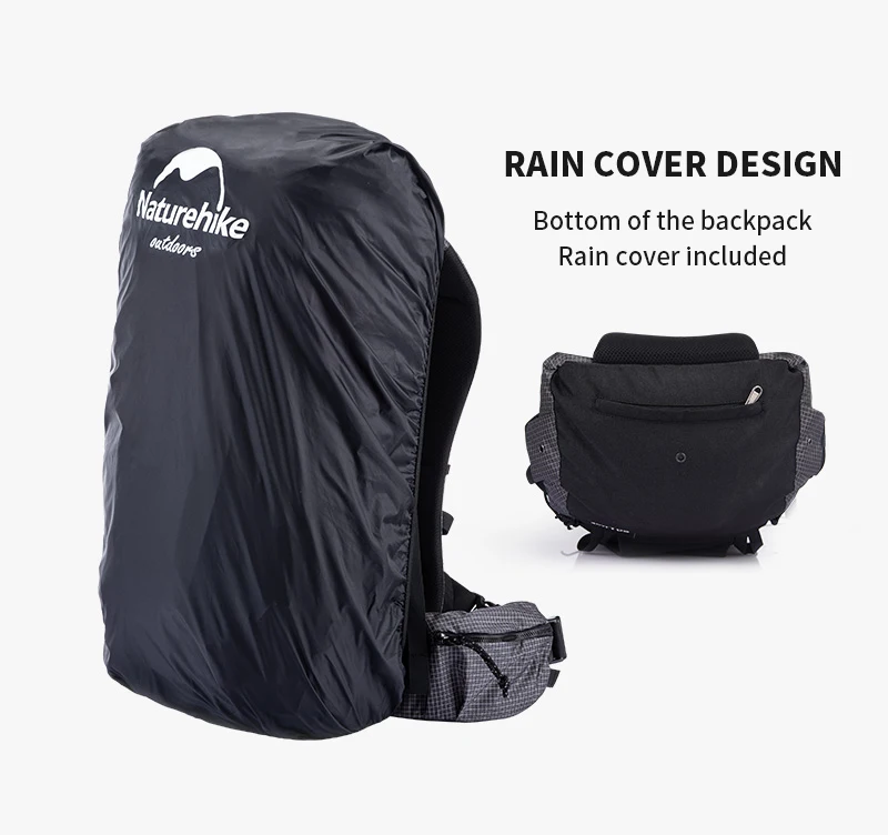 Naturehike Hiking Backpack Outdoor Sports Bag 60+5L Large Capacity Ergonomic Design Backpack Camping Travel Waterproof Bagpack