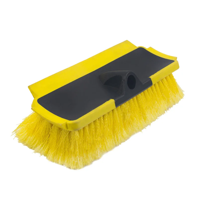Car Wash Brush Head for Detailing Washing Vehicles, Boats, RVs, ATVs, or Off-Road Autos, Super Soft Bristles for Scratch Resista