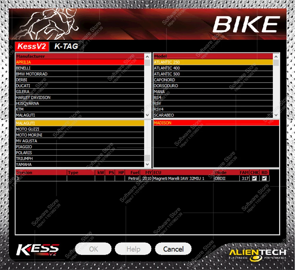 ECU Software Ksuite 2.80 Work With K E S S V2 V5.017 RSA Error Unlock Corrected for Car Truck Bike Tractors EU Online Version