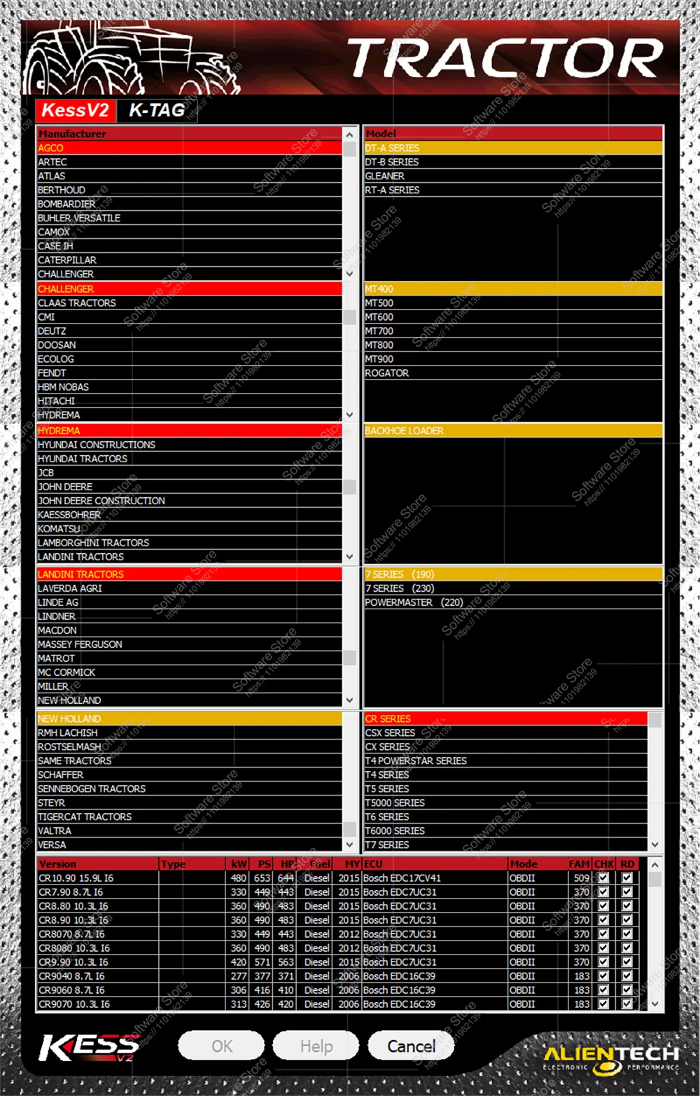 ECU Software Ksuite 2.80 Work With K E S S V2 V5.017 RSA Error Unlock Corrected for Car Truck Bike Tractors EU Online Version