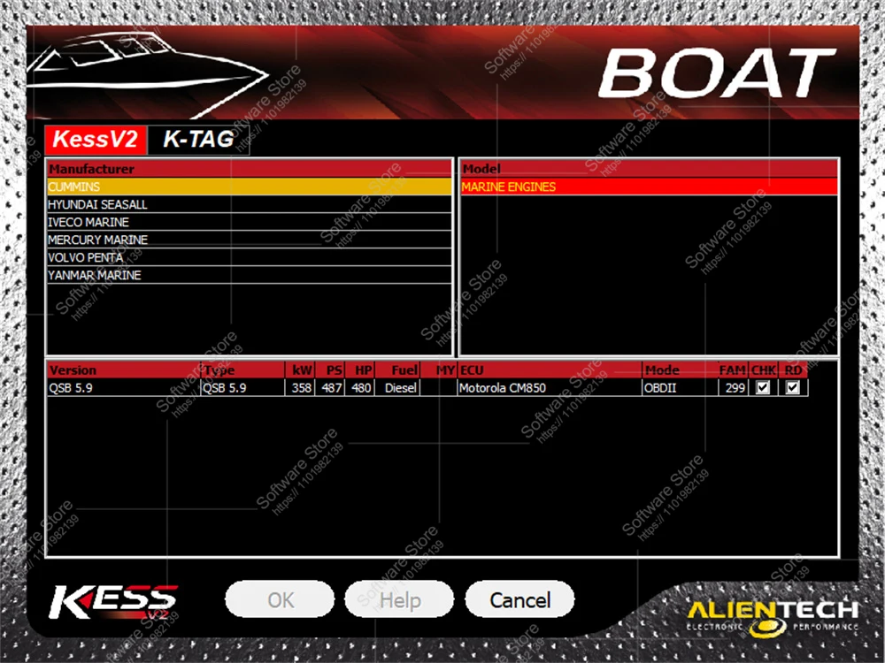 ECU Software Ksuite 2.80 Work With K E S S V2 V5.017 RSA Error Unlock Corrected for Car Truck Bike Tractors EU Online Version