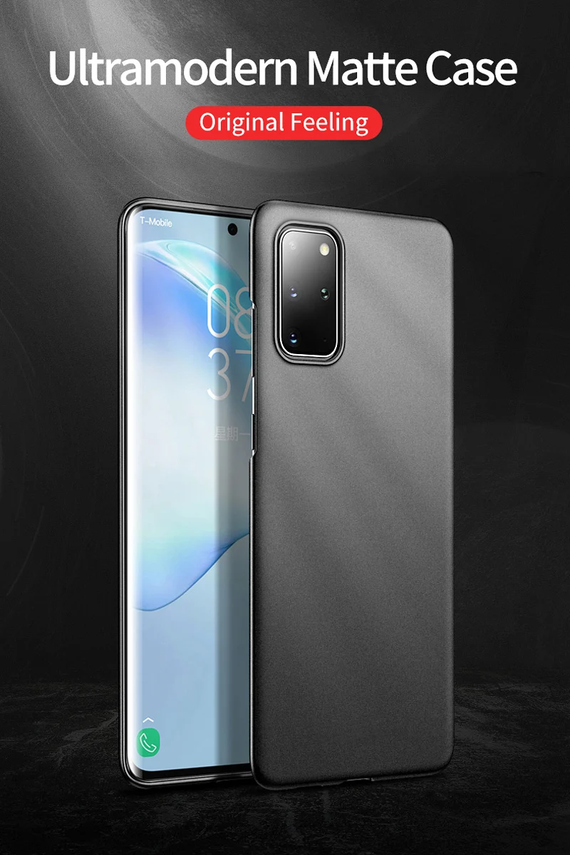 Cases For SAMSUNG Galaxy S10 S20 Plus Ultra FE 5G S10E Lite Hard Plastic Shockproof Case Lightweight Ultra Slim Matte Covers