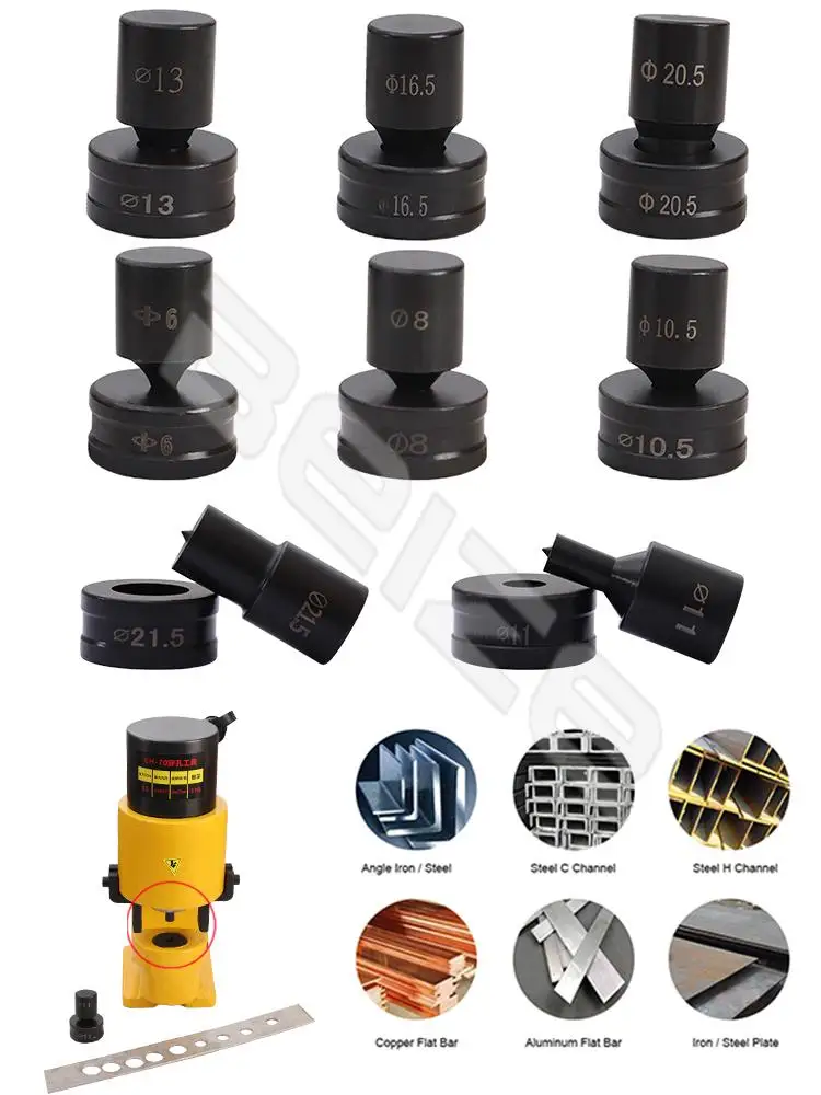 Hydraulic Punching Die CH-70 Round Die Hydraulic Punching Die Manual Punch Die Punching Mould