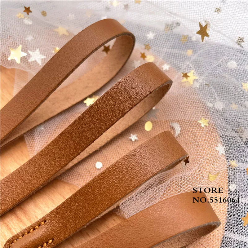 New Leather Lanyard Short Phone Strap Anti-lost Key Chain Smooth Surface Finger Rope For U Disk Bluetooth Small Speaker Sling