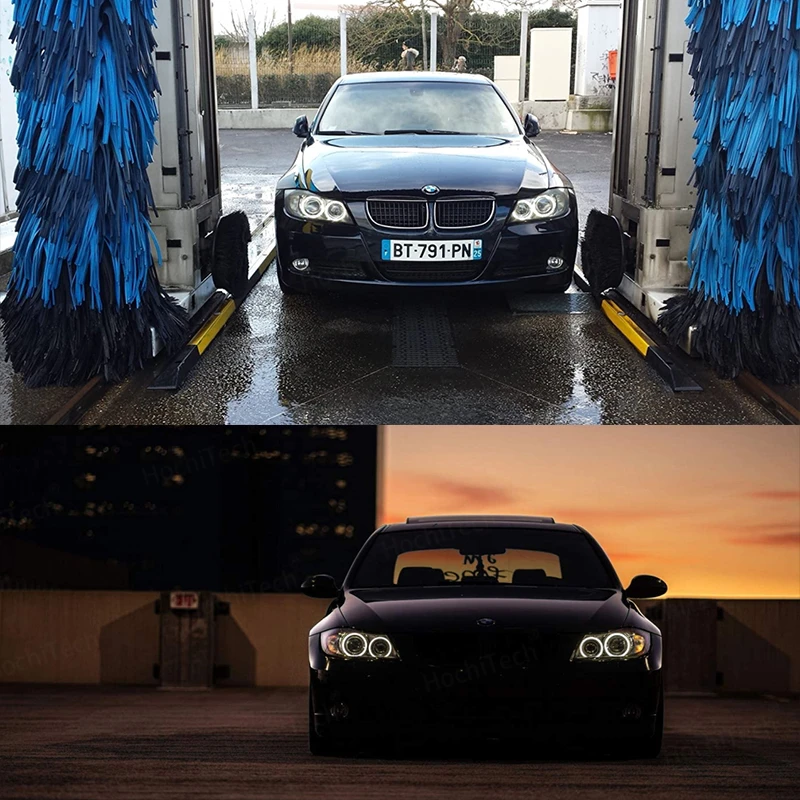 20W LED Angel Eye Daytime running lights Bulb Canbus Error free for BMW E90 E91 3 Series 320 325i 328i 335i 2004-2008