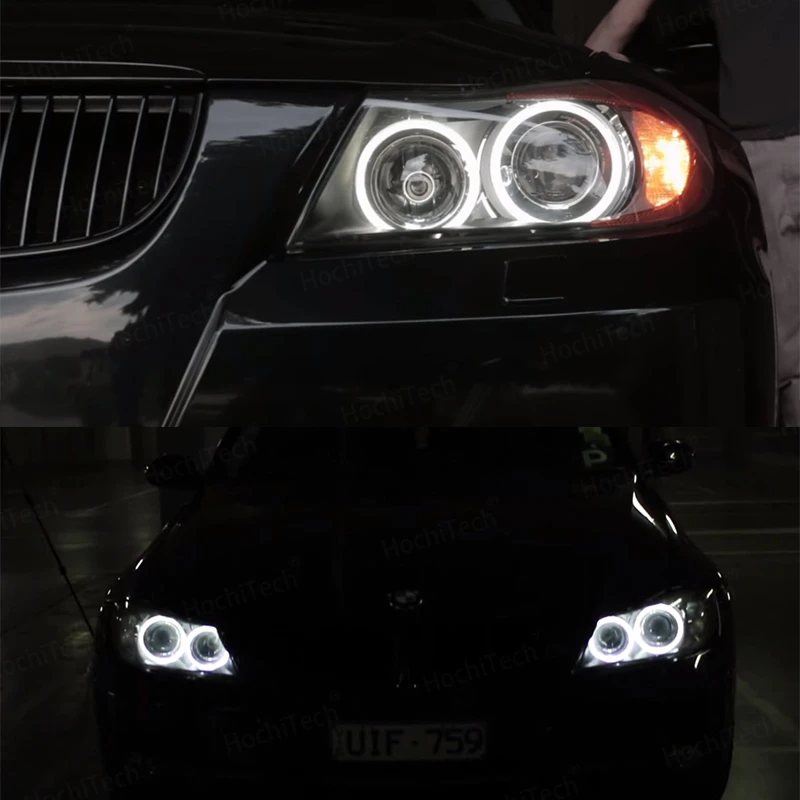 20W LED Angel Eye Daytime running lights Bulb Canbus Error free for BMW E90 E91 3 Series 320 325i 328i 335i 2004-2008