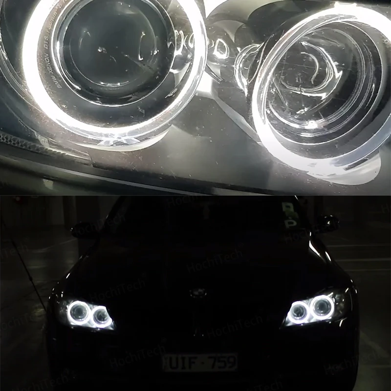 20W LED Angel Eye Daytime running lights Bulb Canbus Error free for BMW E90 E91 3 Series 320 325i 328i 335i 2004-2008