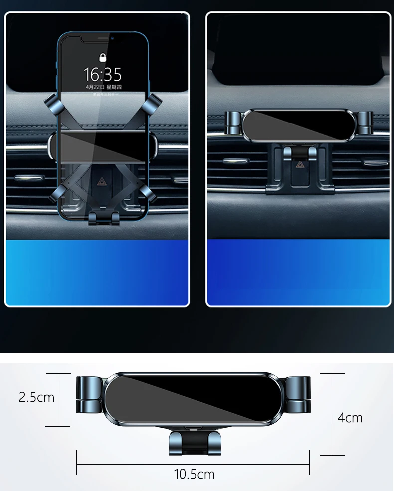 Car Phone Holder For Mazda CX5 CX 5 KF CX 8 KG 2017 2021 2022 Car Styling Bracket GPS Stand Rotatable Support Mobile Accessories