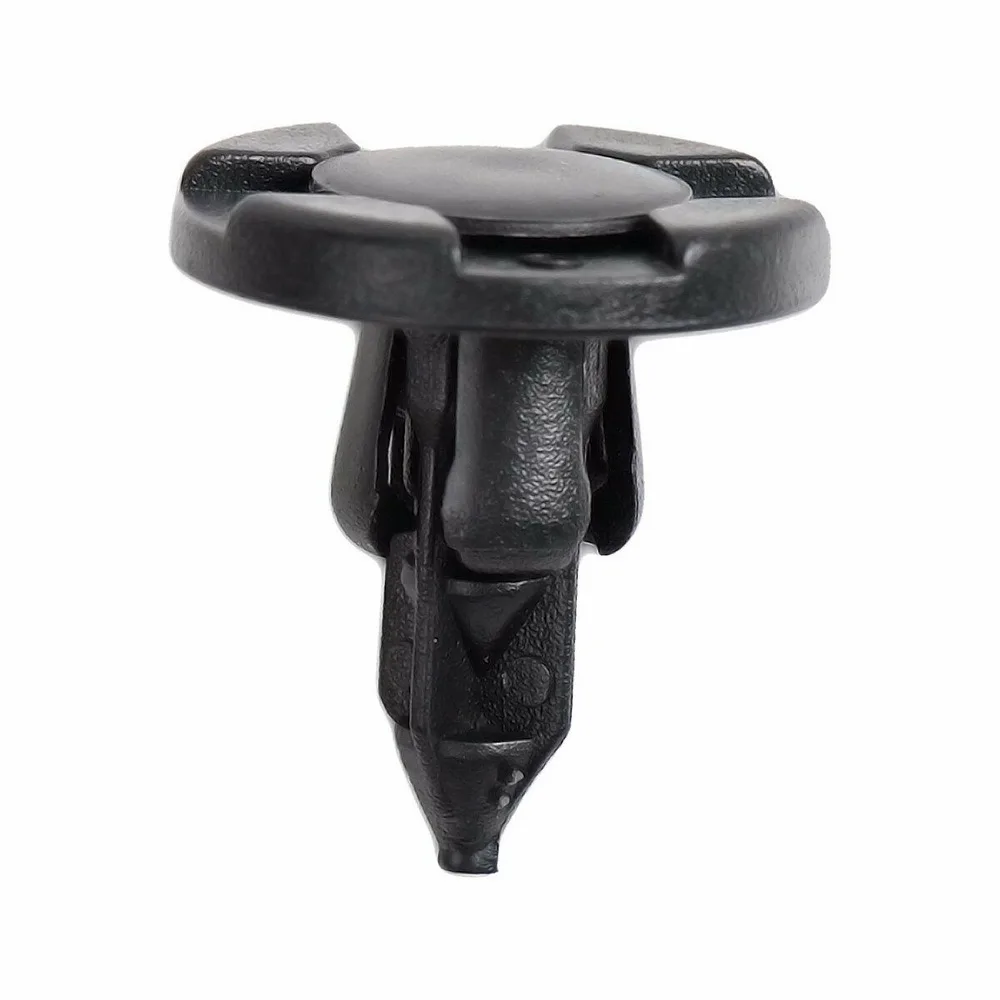 50pcs 01553-09321 8mm Plastic Rivets Clips for Nissan NV Altima Maxima Murano Versa Sentra Infiniti Car Fender Bumper Retainer