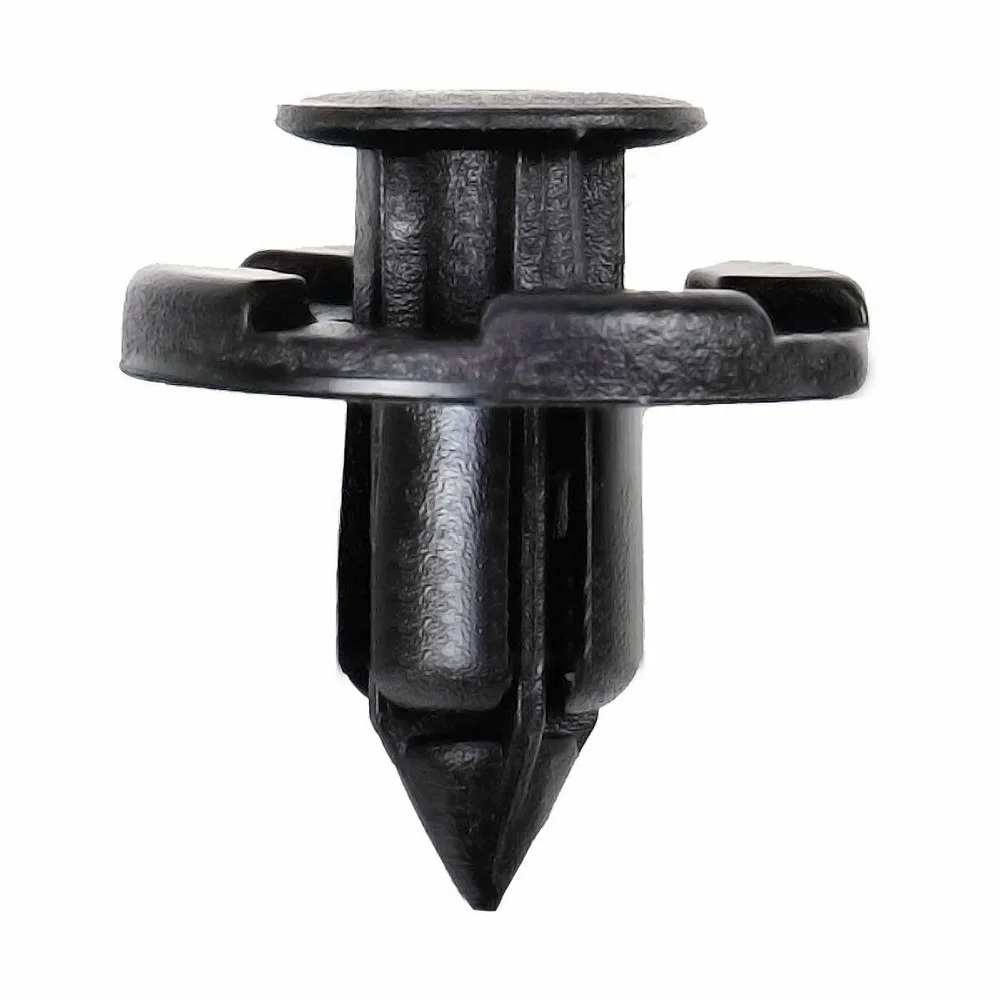 50pcs 01553-09321 8mm Plastic Rivets Clips for Nissan NV Altima Maxima Murano Versa Sentra Infiniti Car Fender Bumper Retainer