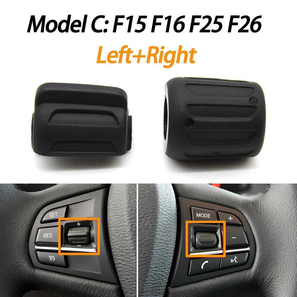 Car Steering Wheel Button Control Knob Keys For BMW 1 2 3 4 5 6 7 X3 X4 X5 X6 Series F20 F30 F36 F10 F11 F07 F12 F01 F02 F25 F15
