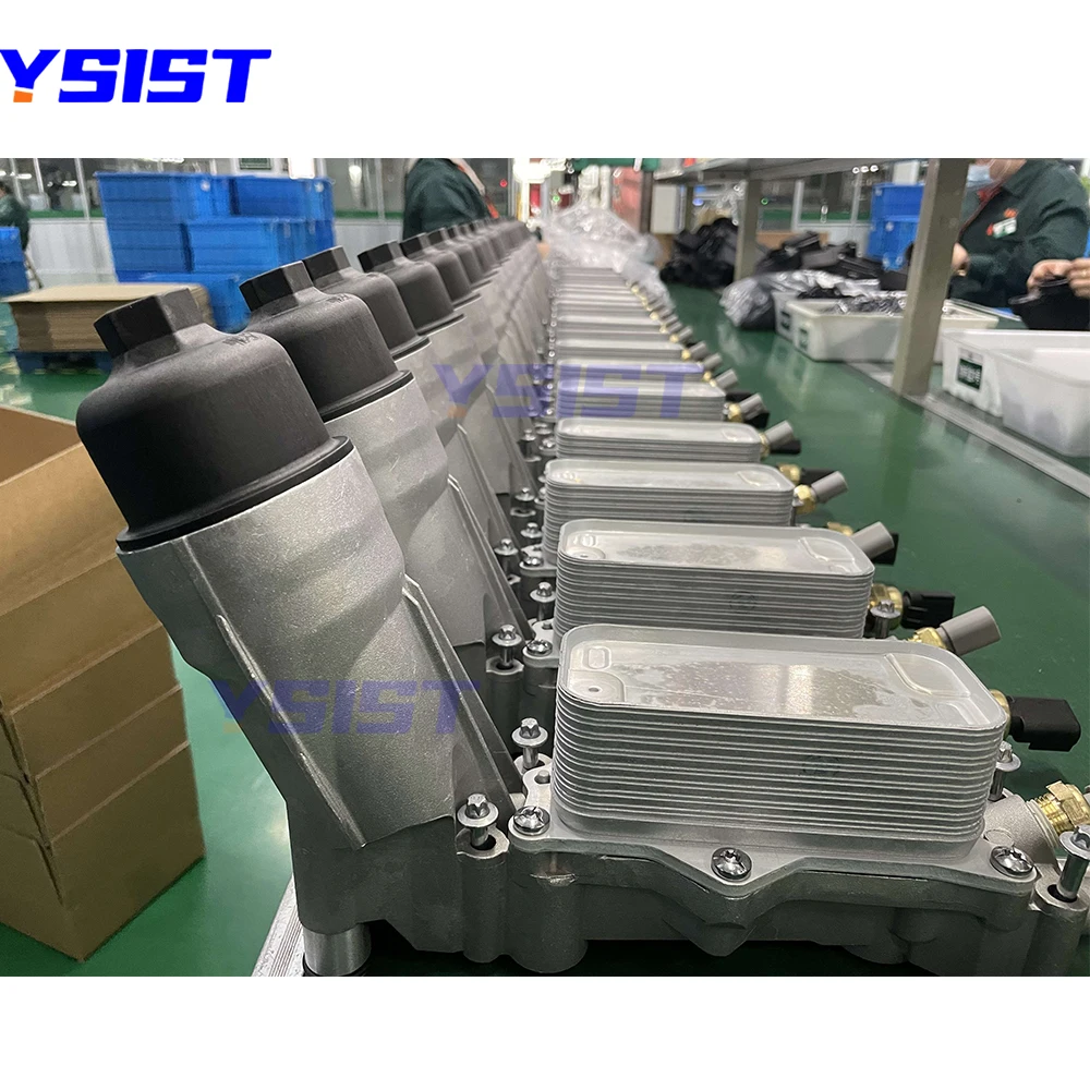 68105583AF Aluminum Oil Cooler for Jeep Grand Cherokee Dodge Durango 3.6L Journey Charger Chrysler 200 300 WK2 Heat Exchanger