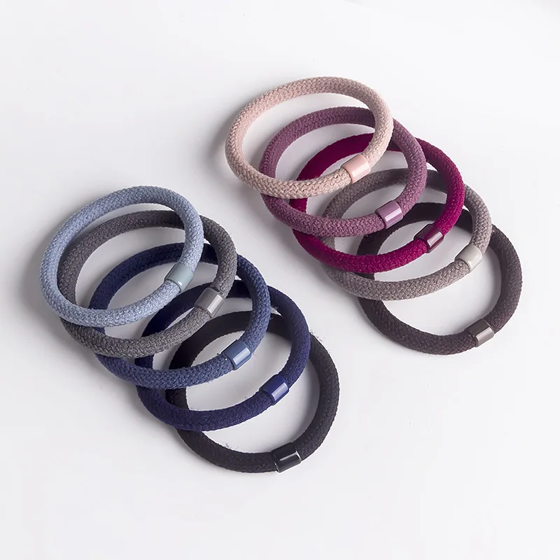 100pcs New Cute Girl Hair Bands Candy Color Elastic Rubber Band Hair Band Child Baby Headband Scrunchie Hair Tie Accessories