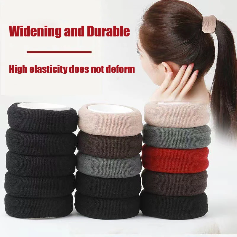 100pcs New Cute Girl Hair Bands Candy Color Elastic Rubber Band Hair Band Child Baby Headband Scrunchie Hair Tie Accessories