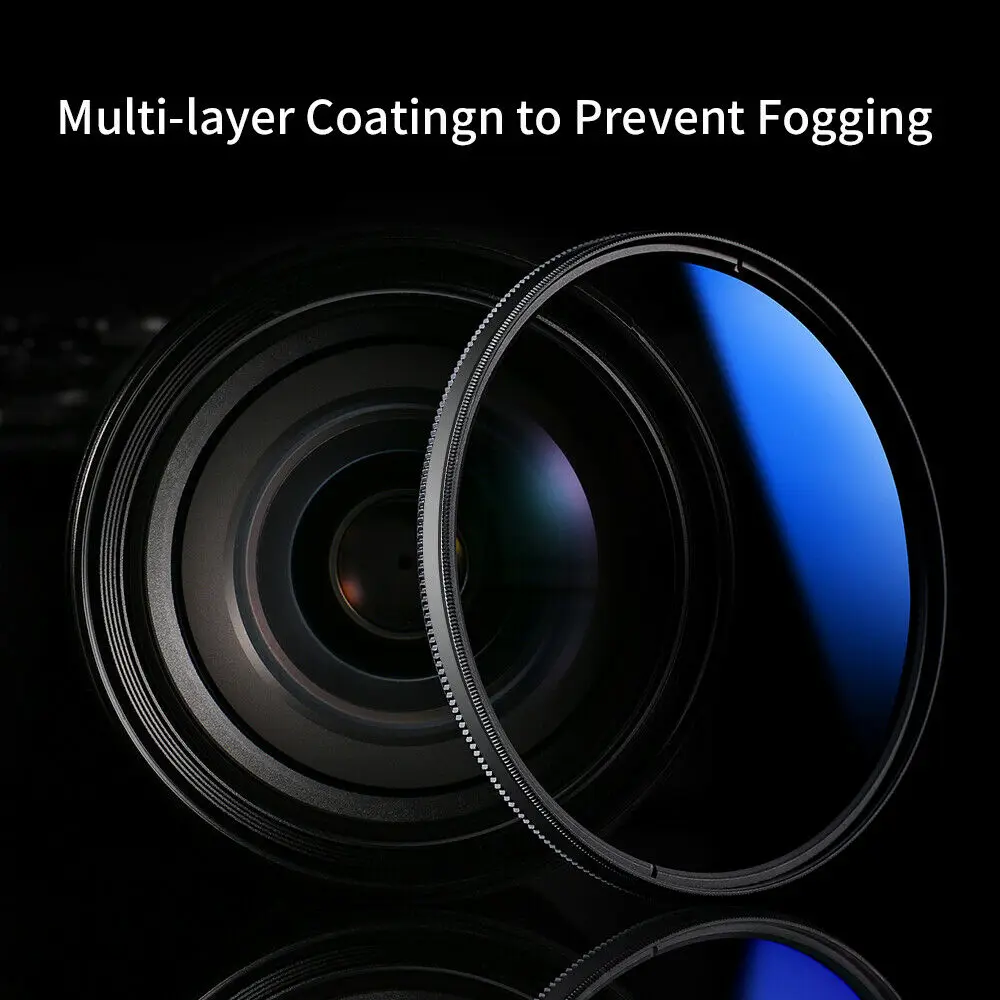 K&F CONCEPT CPL Filter Circular Polarizer Filter Multi-layer Coating Camera Lens Filter C Series 52 55 58 62 67mm 72mm 77mm 82m