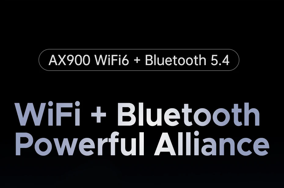 UGREEN WiFi Bluetooth Adapter AX900 BT5.4 5G&2.4G Dual Band WiFi6 Dongle Adapter for Desktop PC Laptop Accessories 6dBi Antenna